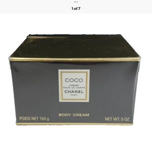 CHANEL Coco Body Cream in Black and Gold